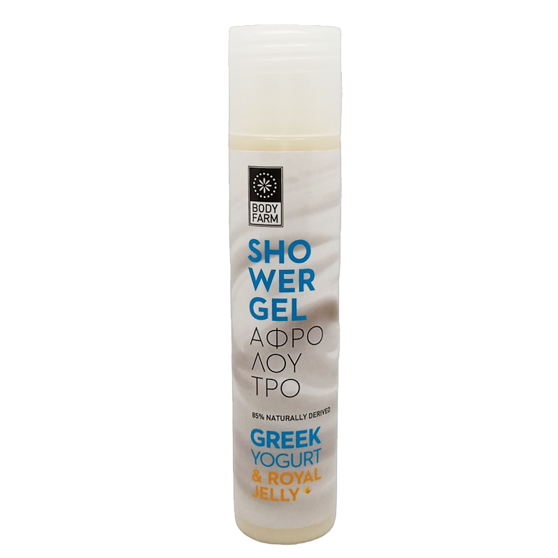 Bodyfarm Greek Yogurt & Royal jelly Shower gel mini - Sprchovací gél mini  50 ml