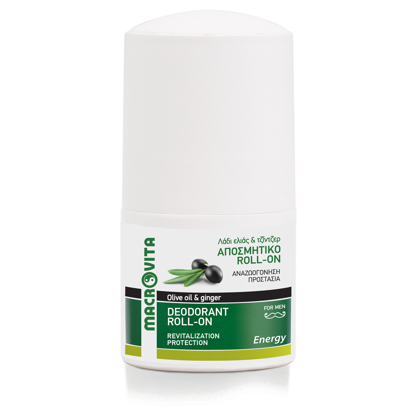 Macrovita Deodorant roll-on for men energy-  Macrovita Dezodorant roll-on pre mužov Energy 50 ml