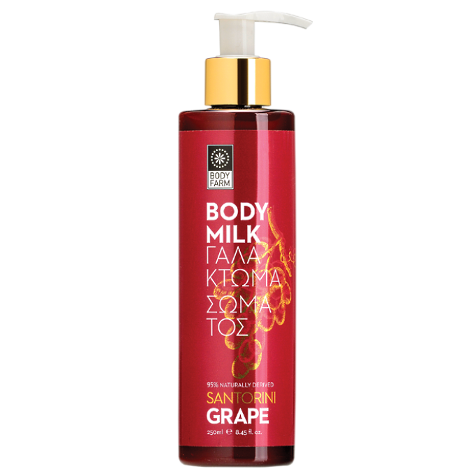 BodyFarm Santorini grape Body milk - Telové mlieko  250 ml