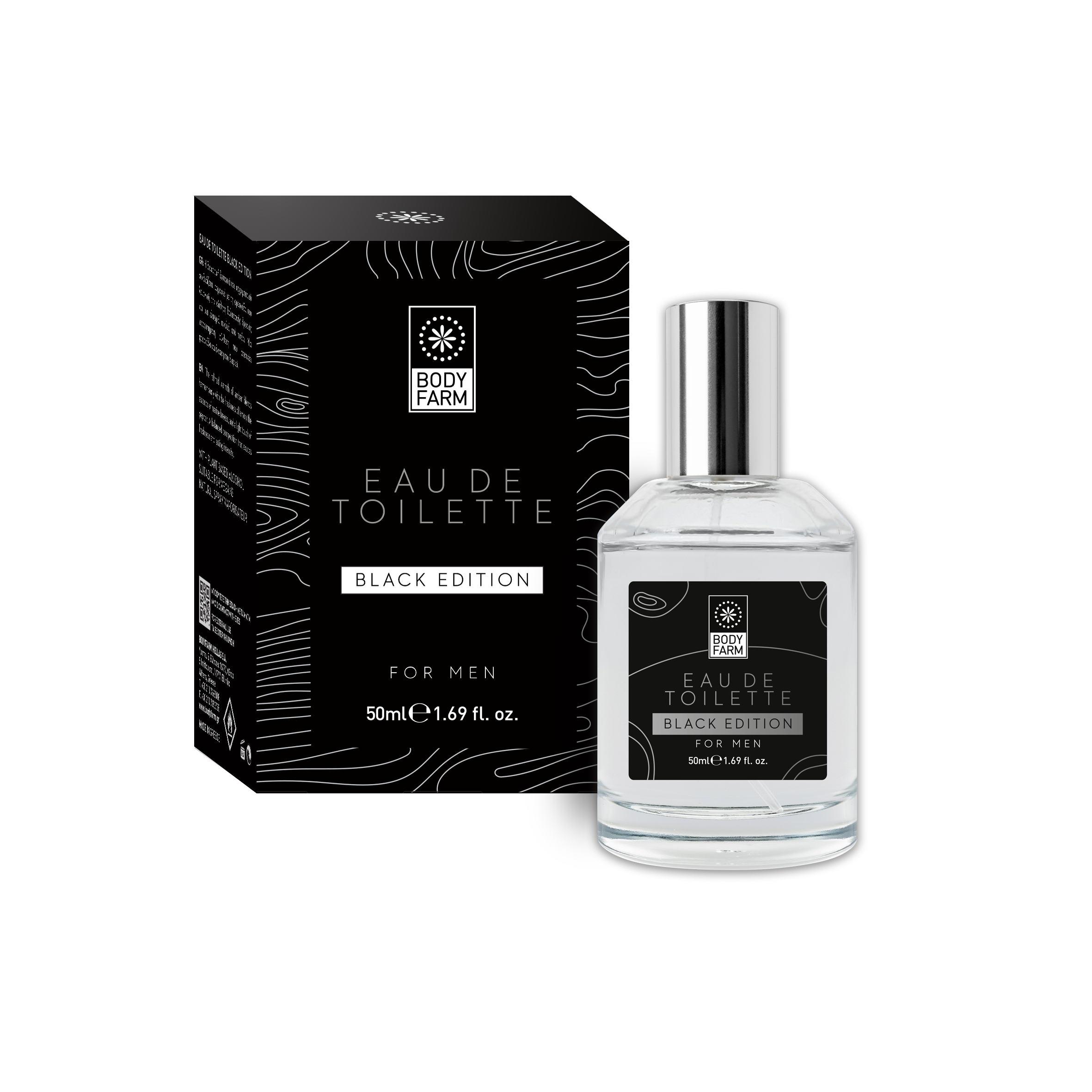 BodyFarm E.D.T. Black edition - Toaletná voda Black Edition  50 ml