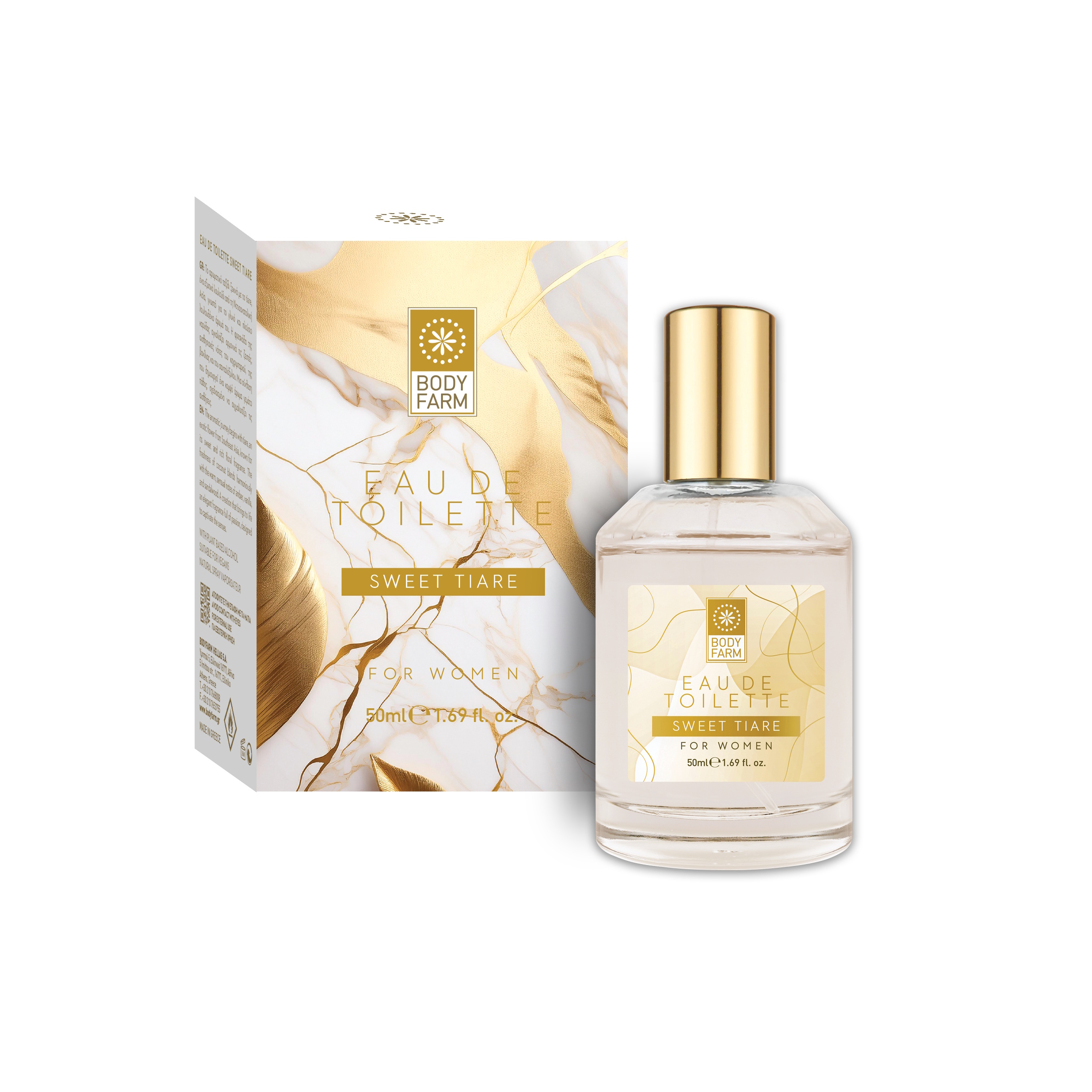 BodyFarm Eau De Toilette Sweet Tiare - Toaletná voda Sweet Tiare  50 ml