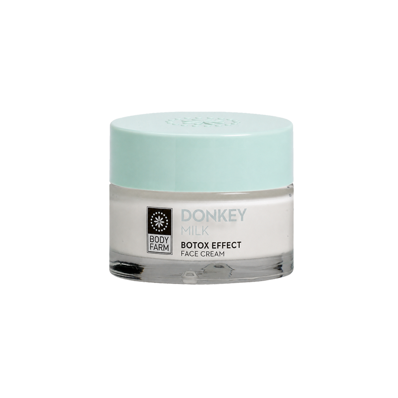 BodyFarm Donkey milk Botox Effect face cream - Pleťový krém s botoxovým efektom  50 ml