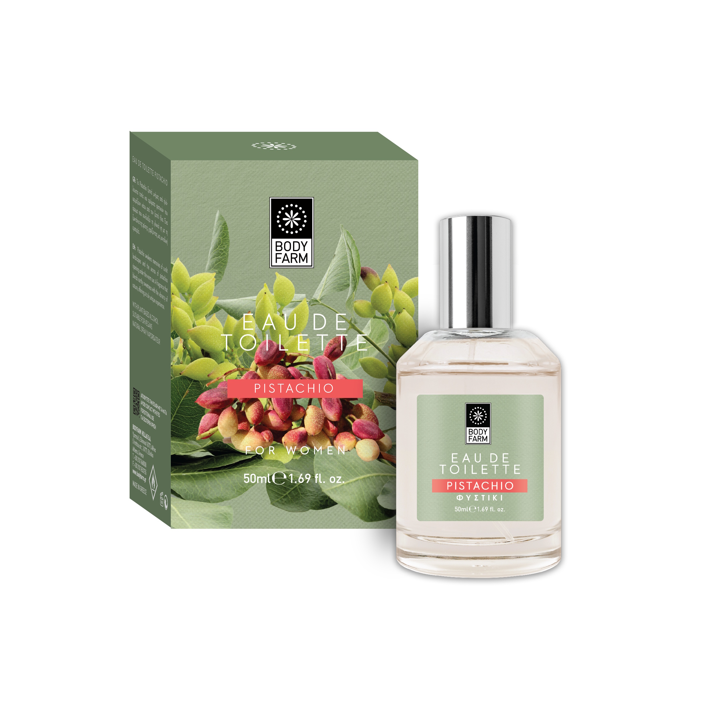 Bodyfarm Pistachio Eau De Toilette 50 ml