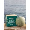 Vis Olivae Tuhý šampón na vlasy so spirulinou a bielym ílom pre všetky typy vlasov  Vis Olivae Spirulina & white clay vegan solid