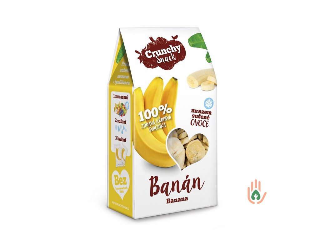 Royal Pharma Crunchy Snack Banán sušený mrazem 30g