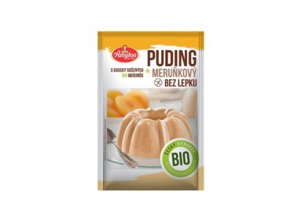 BIO puding meruňka