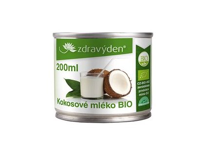 Zdravý den Kokosové mléko BIO 200ml