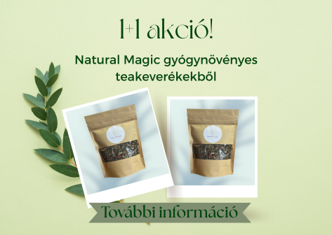 1+1 akció Natural Magic teákra