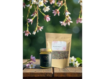 Édenkert mosolya tea és Bio akácméz