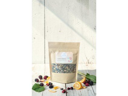 napfény melege tea háttérrel