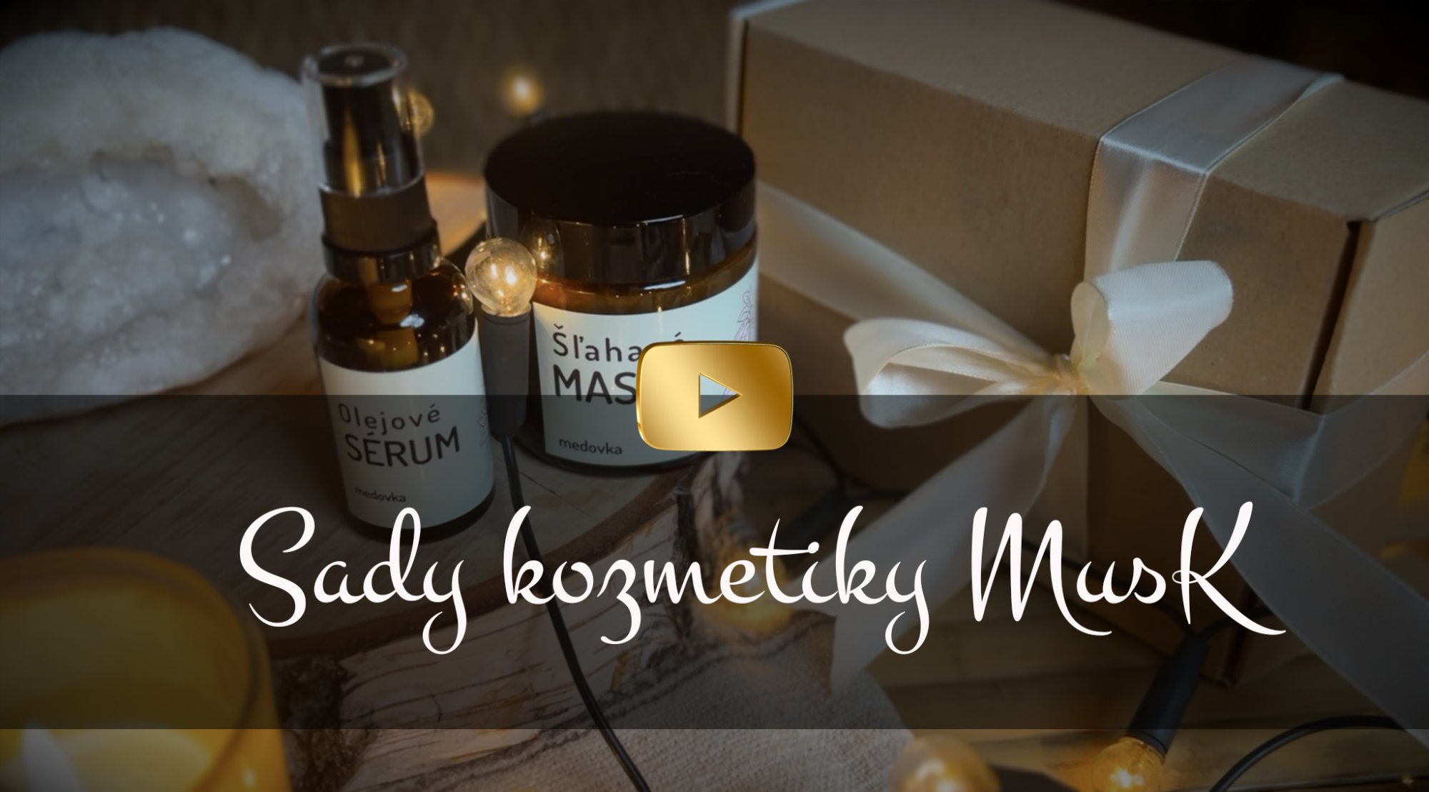 Voňavé sady prírodnej kozmetiky MusK