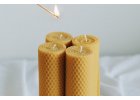 Zdravé sviečky z včelieho vosku