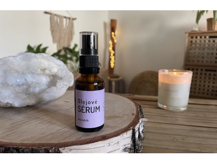 Olejové pleťové sérum Levanduľa s Q10 MusK