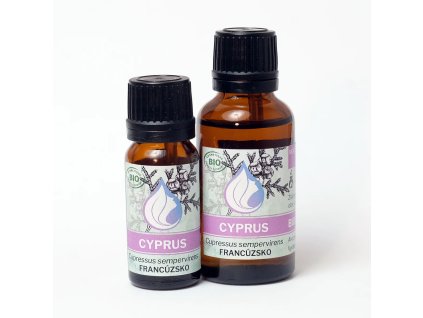 Organicky Cyprus Cypress BIO esencialny olej Voniava 10ml 30ml copy