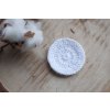 ZERO WASTE háčkovaný odličovací tampónik z biobavlny biely 1 ŽIVOT bez ODPADU