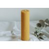 Sviečka z včelieho vosku žltá priemer 4,5 cm x 16 Vonia