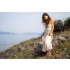 Mušelínové šaty Aria maslová Wild Path 5