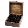 Drevená krabička na 25 ks olejov