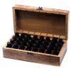 Drevená krabička na 32 olejov