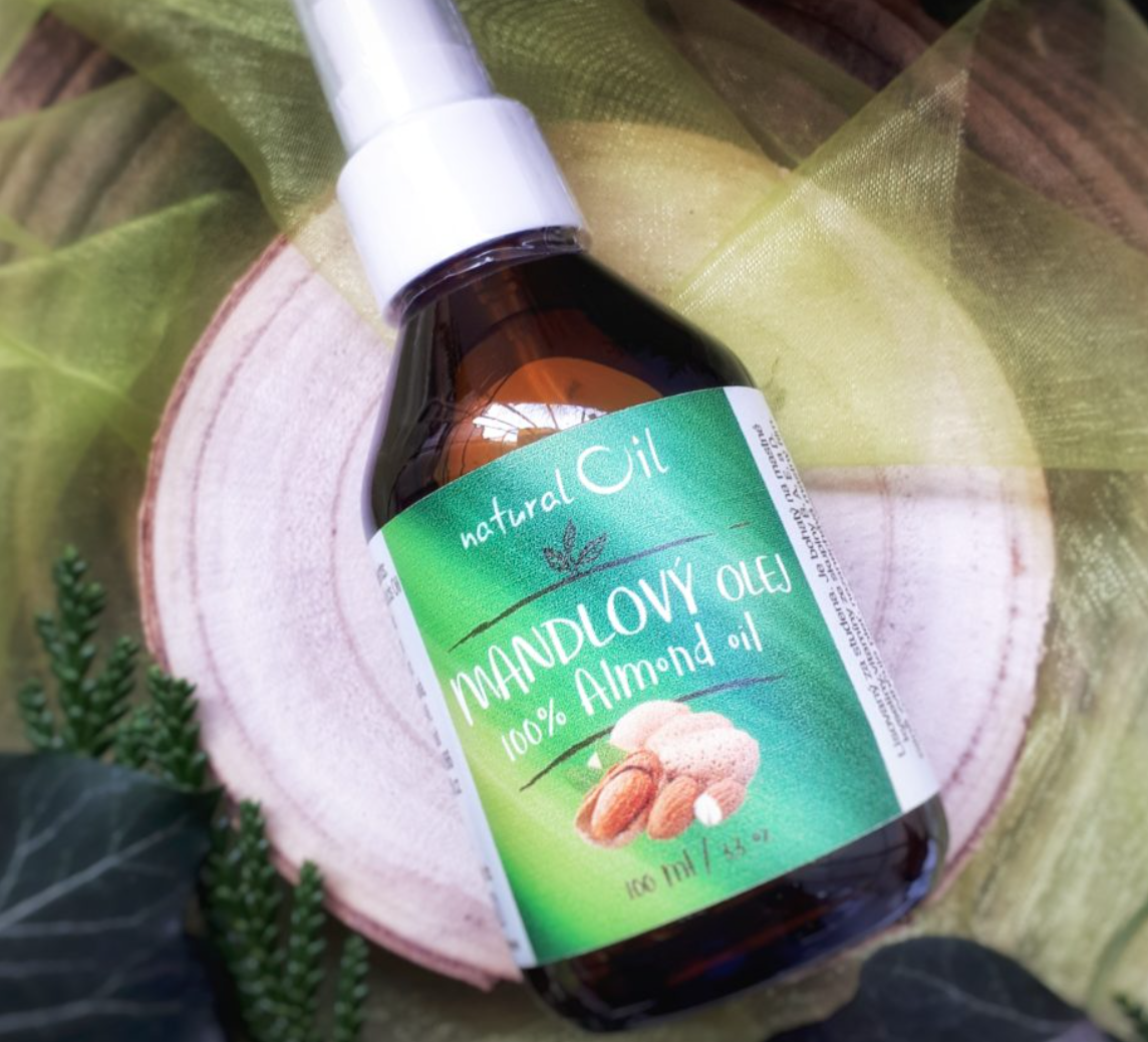 Mandlový olej – skvělý pro pleť, vlasy, nehty i tělo