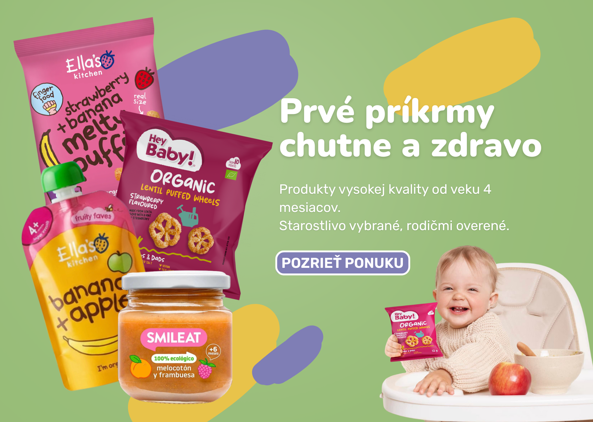 Prve prikrmy zdravo a chutne