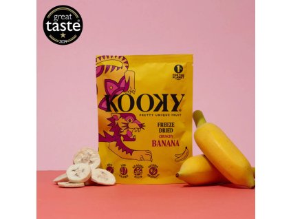 Kooky - Mrazom sušený thajský banán 12g