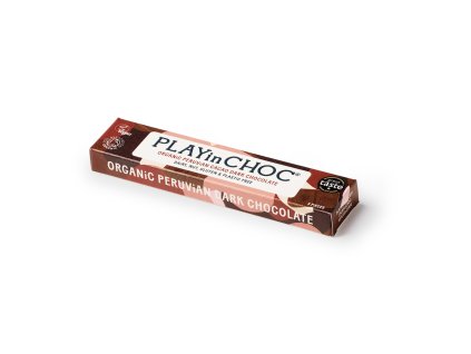 JustChoc Box Organická peruánska kakaová tmavá čokoláda 30g
