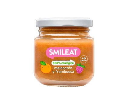 SMILEAT - Broskyňa a malina, BIO 130g