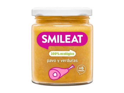 SMILEAT - morčacie mäso so zeleninou, BIO 230g