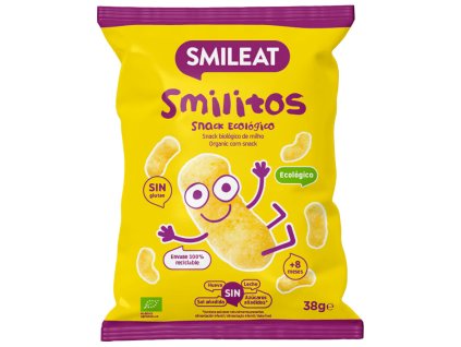 SMILEAT - Smilitos kukuričné chrumky, BIO 38g