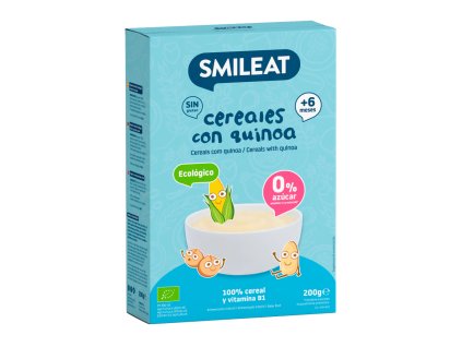 SMILEAT - Bezlepková obilninová kaša s quinoou, BIO 200g
