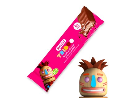 SMILEAT - TRIBOO Čokoládová oblátková tyčinka, BIO 40g