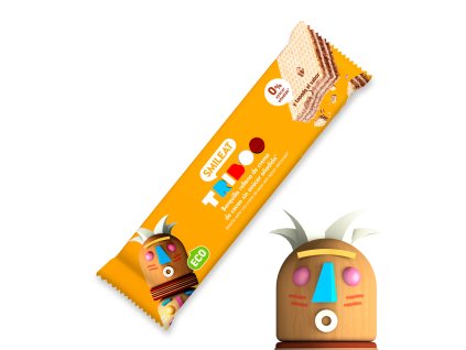 SMILEAT - TRIBOO Oblátková tyčinka s kakaovým krémom, BIO 30g