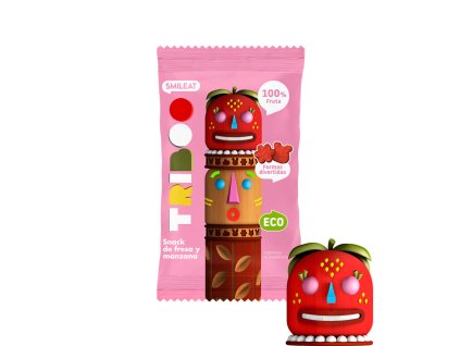 SMILEAT - TRIBOO Jahodovo-jablkový snack, BIO 25g