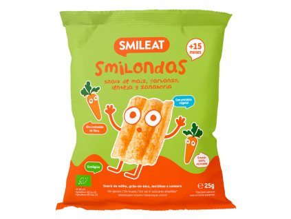 SMILEAT - Smilondas mrkvový snack, BIO 25g