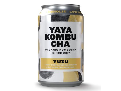 YAYA Kombucha - Kombucha Yuzu, BIO 330ml