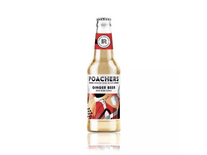 Poachers - ZÁZVOROVÉ P*VO S ÍRSKÝM ČILLI A BIO ZÁZVOROM, 200 ml