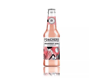 Poachers - Sódová voda Grapefruit s írskou morskou soľou, 200 ml