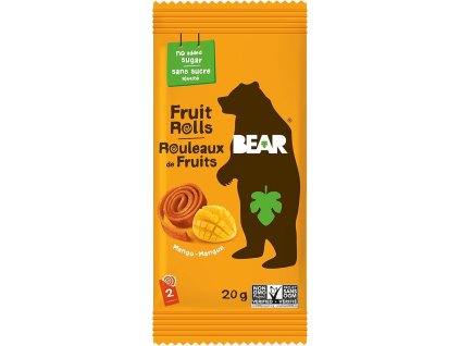 BEAR - Ovocné rolky s mangom 20g