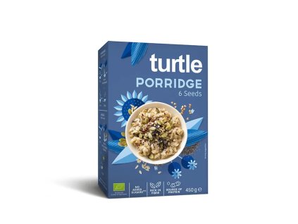 TURTLE - Ovsená kaša BIO 6 semien 450g