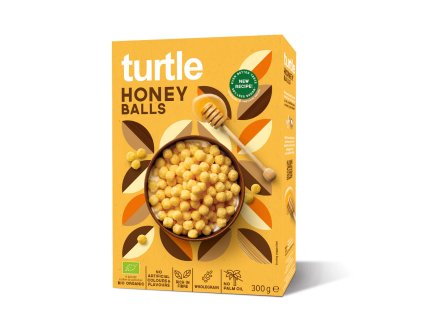 TURTLE - Medové guľôčky BIO 300g