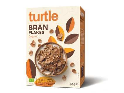 TURTLE - Otrubové vločky BIO 375g