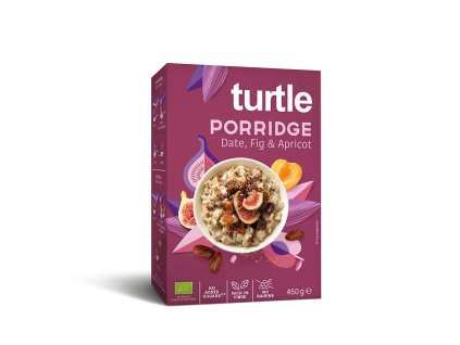 TURTLE - Ovsená kaša BIO datle, figy, marhule 450g