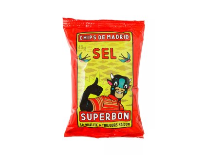 SUPERBON - Čipsy so soľou 45g