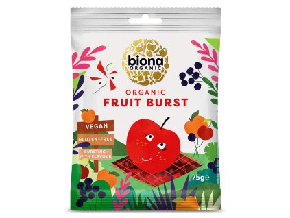 BIONA - gumené cukríky OVOCNÝ VÝBUCH, BIO 75g