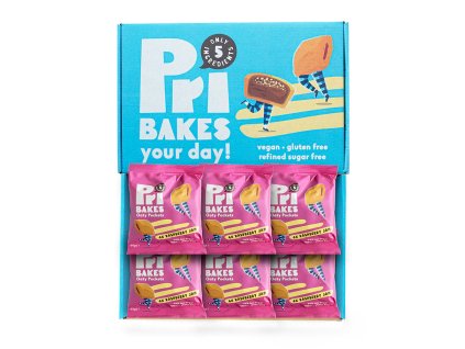 Pri Bakes – Ovsené vrecko s malinovým džemom 44g