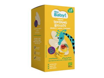 heybaby bananovo mangove susienky bio 20g