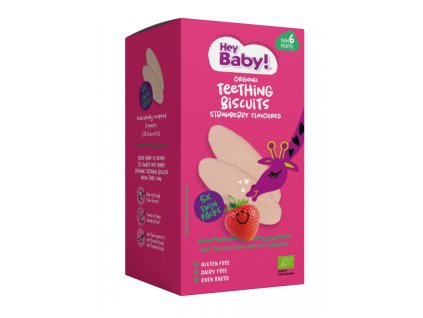 heybaby susienky s jahodovou prichutou 20g