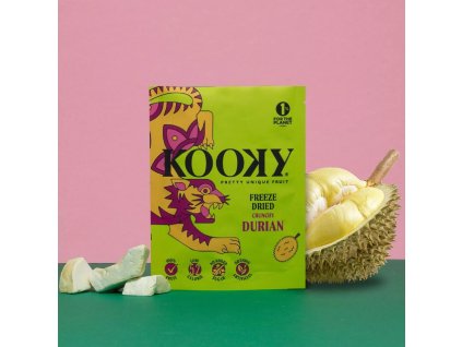Kooky - Mrazom sušený durian, 12g