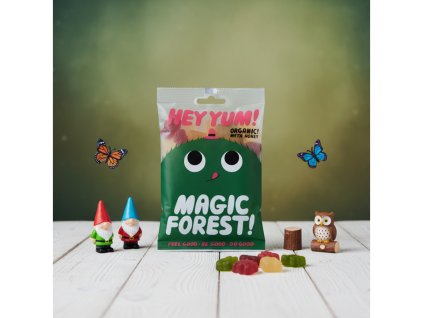 HEY YUM – Gumové cukríky Magický les, BIO 100 g